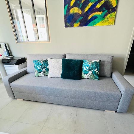 Nice West Cosy Flat Balcony, Near Airport, Train, Beach, Public Transport, Supermarket, Comfortable And Well Equipped Apartment Ngoại thất bức ảnh