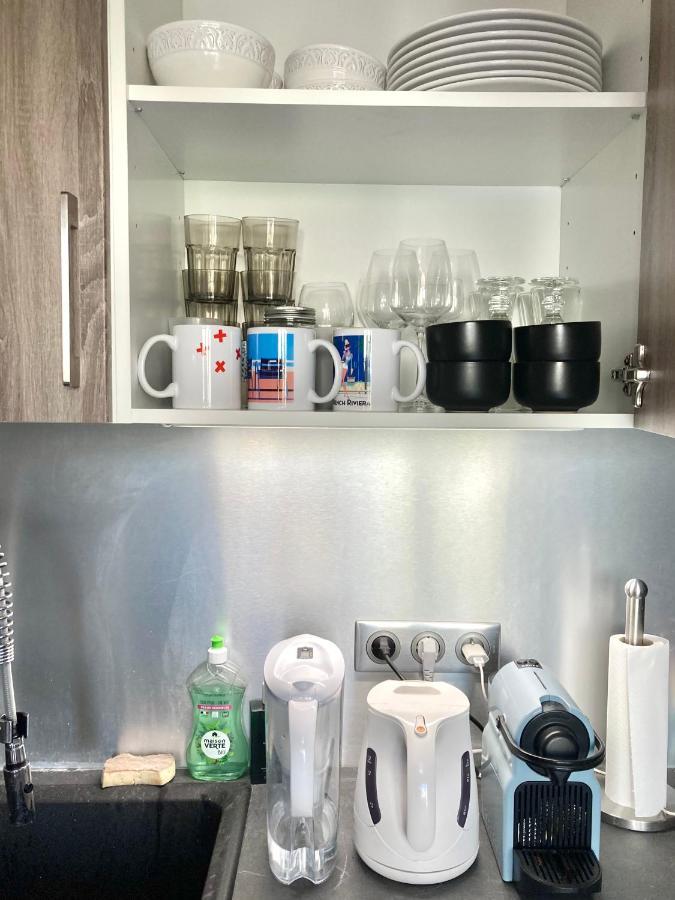 Nice West Cosy Flat Balcony, Near Airport, Train, Beach, Public Transport, Supermarket, Comfortable And Well Equipped Apartment Ngoại thất bức ảnh